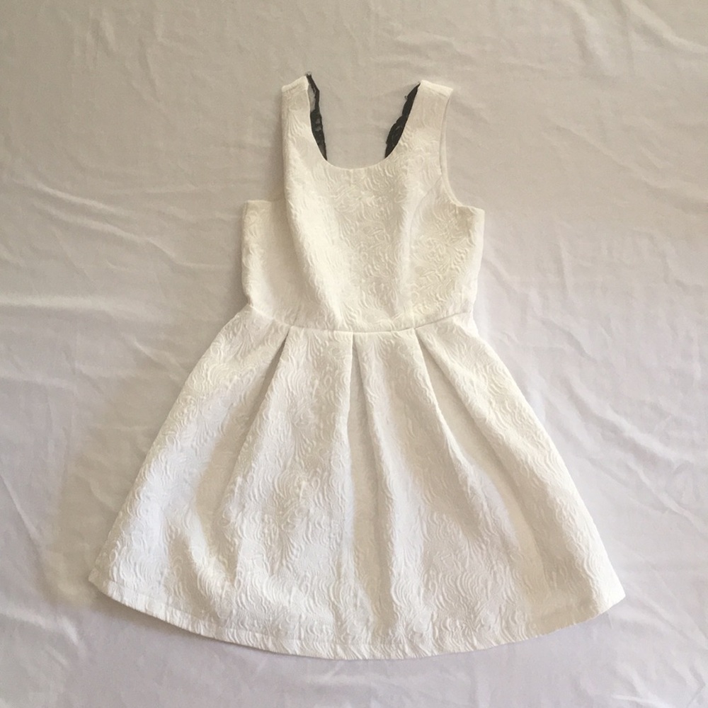 Black and white dress
